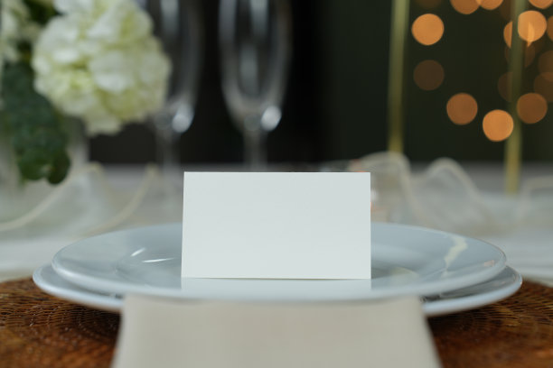 婚礼白色餐桌素材