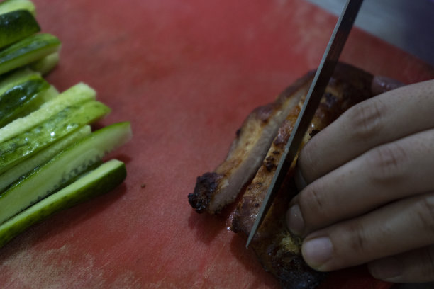 韩国菜烤肉食材图片