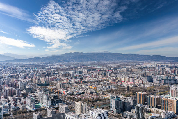 北京cbd俯瞰高清全景大图