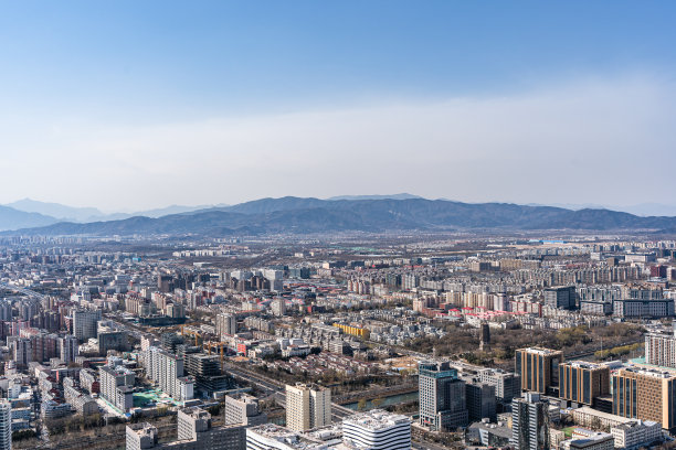 北京cbd俯瞰高清全景大图