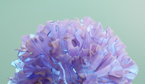 花卉抽象立体造型