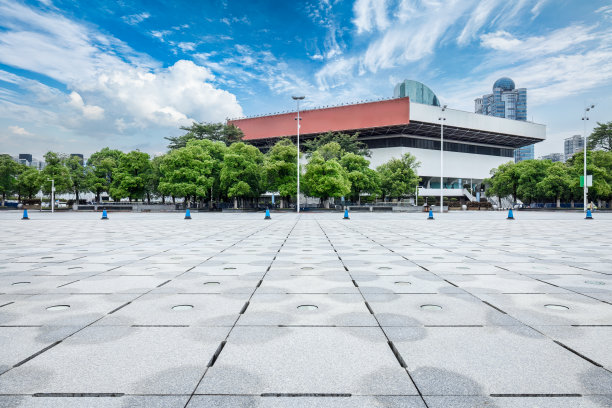 金融中心广场道路