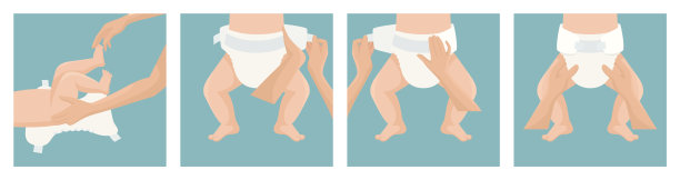 儿童纸尿裤包装设计