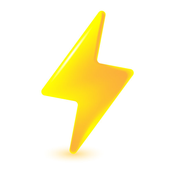 闪电电力电子logo设计