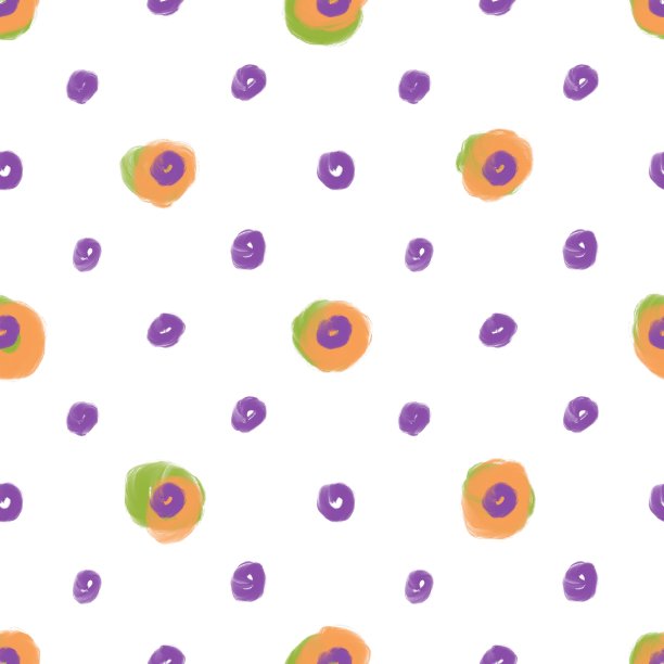 紫色圆点抽象球体