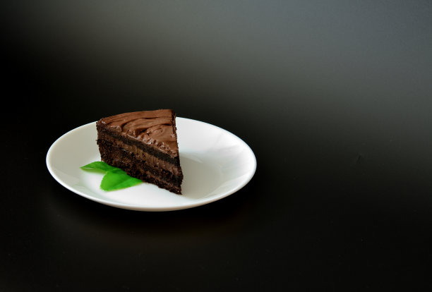 巧克力芝士蛋糕切块