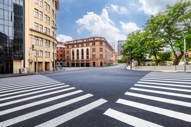 金融中心广场道路