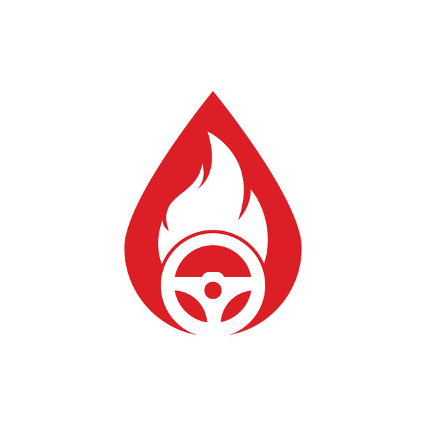 火logo水滴logo