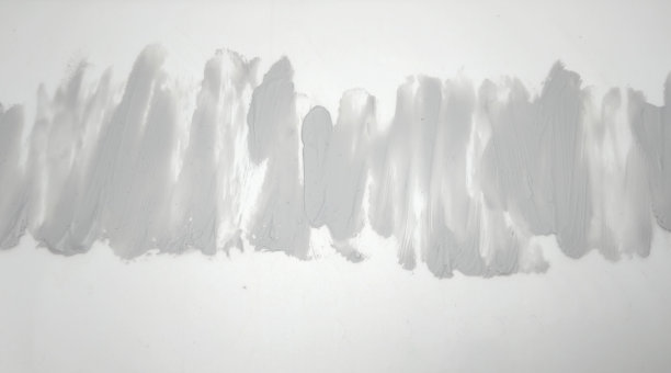 黑白流体创意抽象画