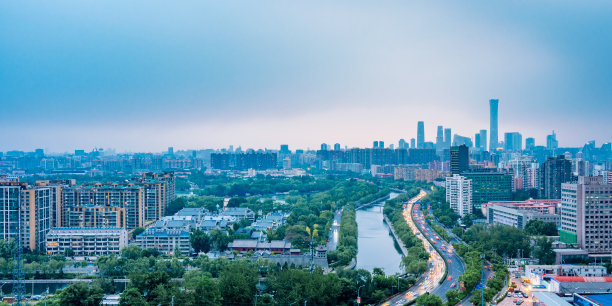 北京cbd俯瞰高清全景大图