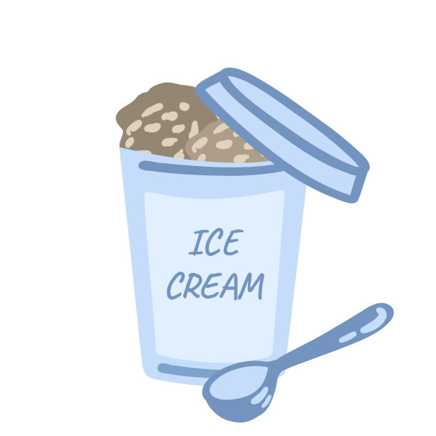 卡通冰淇淋信息