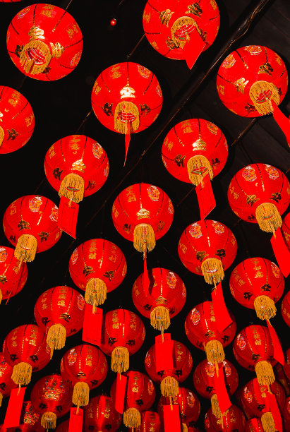 中国灯笼,传统节日,符号