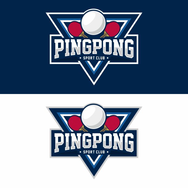 乒乓球,标志,logo