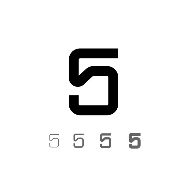 vr字母logo