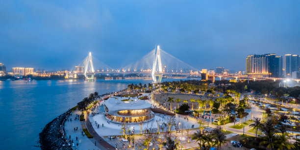 海口城市夜景