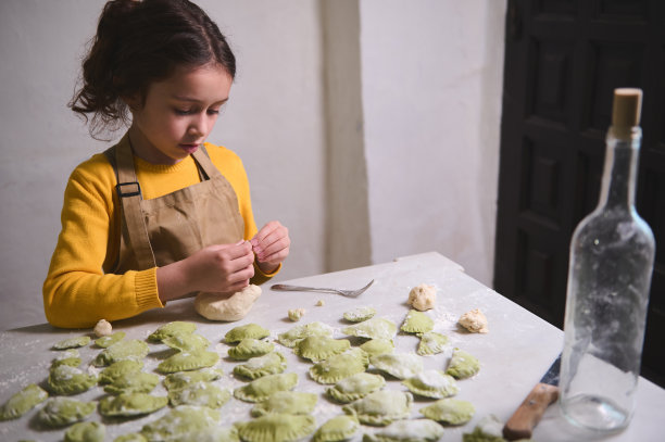 可爱饺子造型