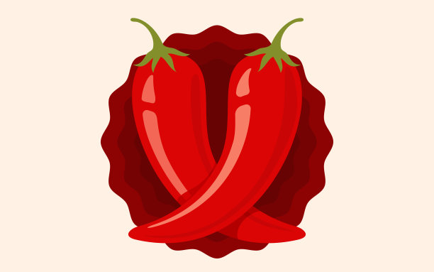 辣椒面餐饮logo设计