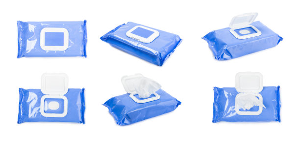 湿巾包装与包装盒