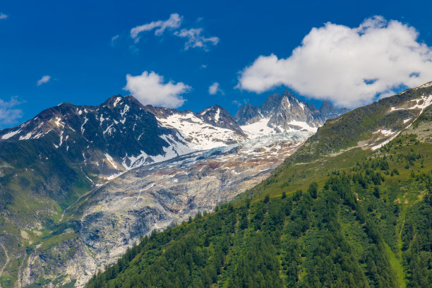 攀登雪山高峰图片