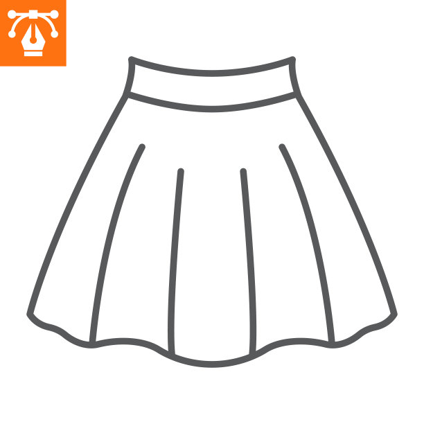 裙子logo