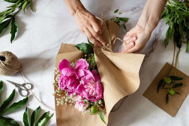 季节,花卉商,花环