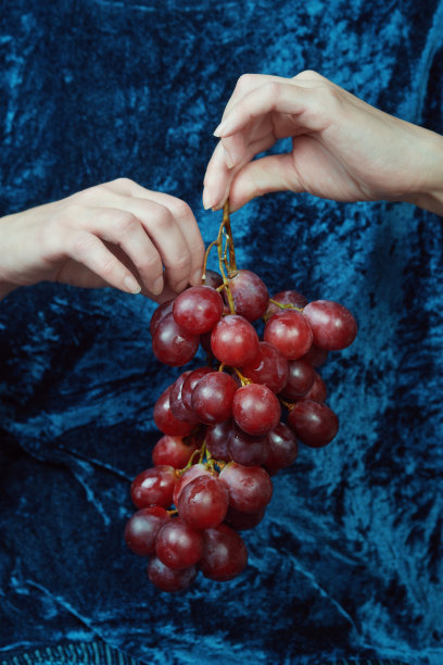 红色高清葡萄摄影素材