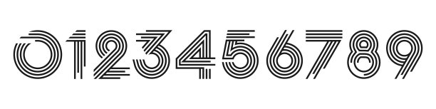 8,8数字logo设计