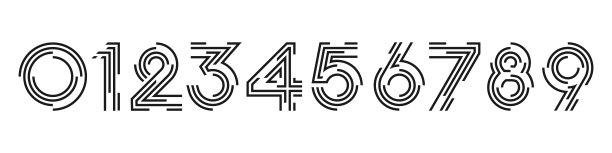 8,8数字logo设计