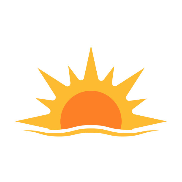 山水圆logo