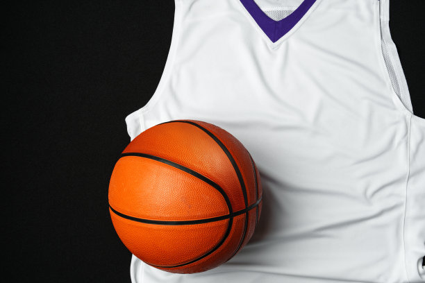 紫色篮球比赛背景