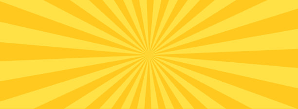 黄色卡通太阳图片素材