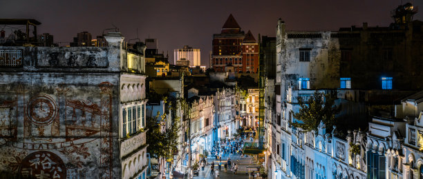 海口城市夜景