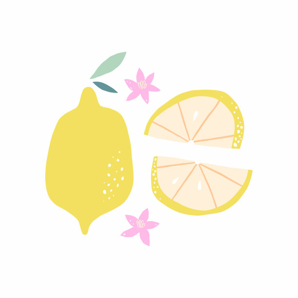 夏季饮料果汁柠檬水海报