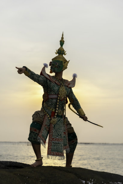 传统泰国舞蹈家