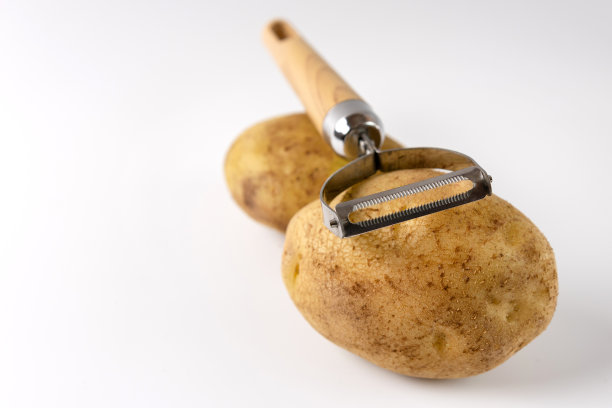 土豆薯片摄影图