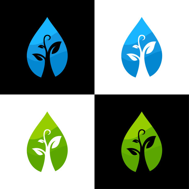 生命之叶,logo设计