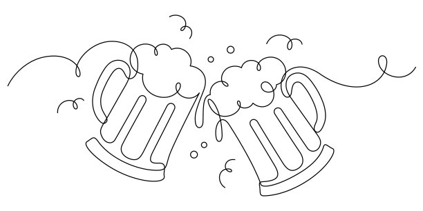 清凉泡沫啤酒插图