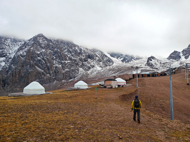 蒙古包,冰雪旅游