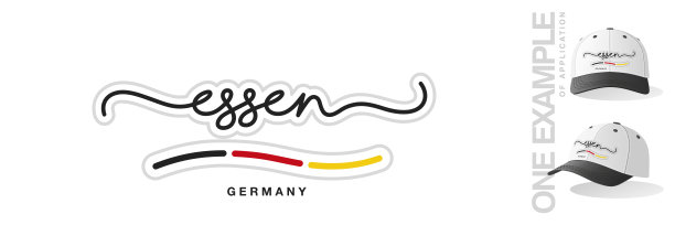 德文字logo设计
