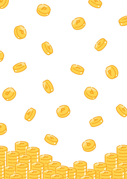 金币堆叠插图