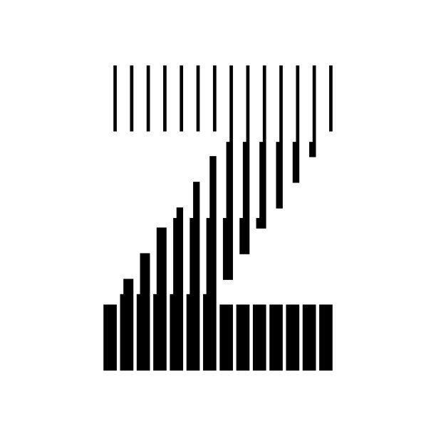 z字母简约logo设计