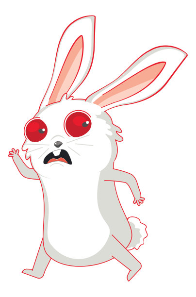 兔年卡通兔子2023