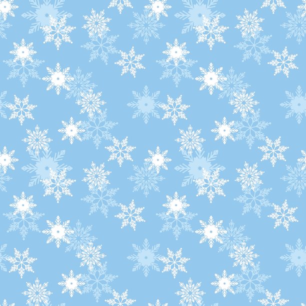 雪花,圣誕包裝紙,十二月