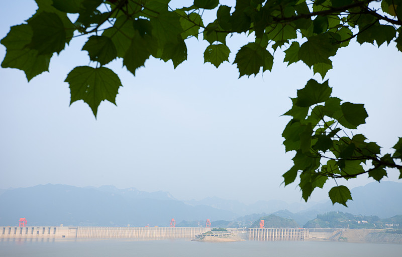 长江三峡,叶子,视力,宜昌,湖北省,水电站,长江,水力发电,水,水平画幅