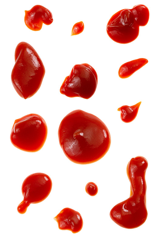 番茄酱,垂直画幅,饮食,点状,形状,无人,白色背景,背景分离,西红柿,开胃酱