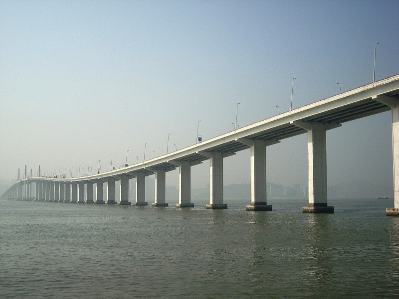 桥,友谊,珠海,珀尔里福,高架桥,广东省,道路工程,三角洲,吊桥,无人