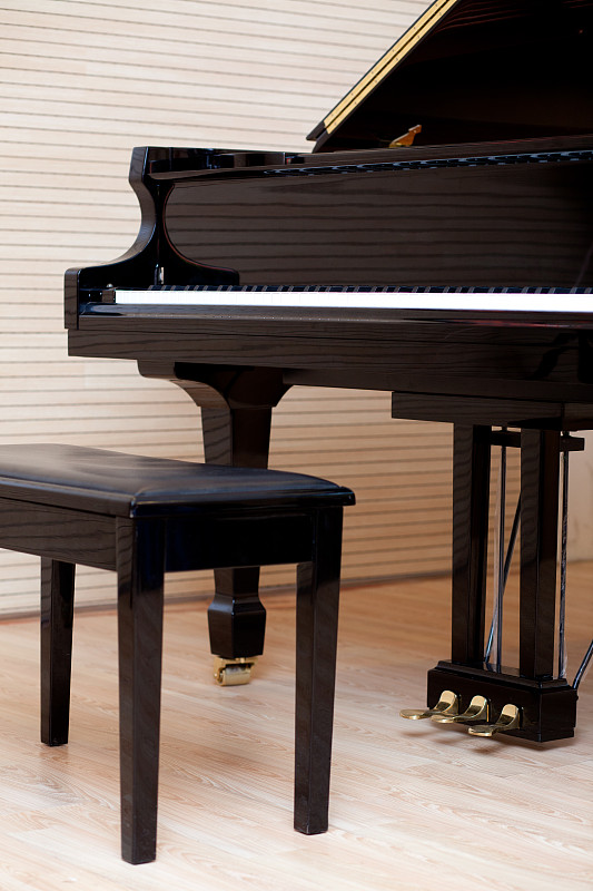 三角钢琴,黑色,乌木,钢琴键,垂直画幅,木制,无人,时尚,家具,乐器