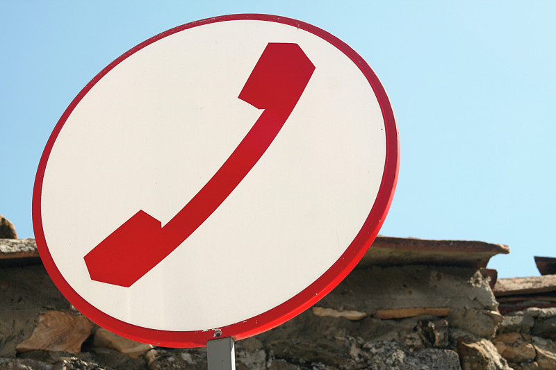 广告牌电话标志 广告牌电话标志