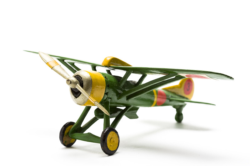绿色,模型飞机,螺旋桨,水平画幅,无人,背景分离,飞机,剪贴路径,模型
