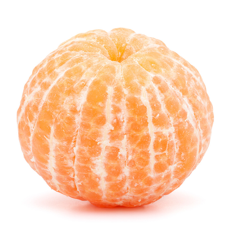 水果,桔子,去皮的,橙子,正面视角,水平画幅,素食,无人,阴影,干净
